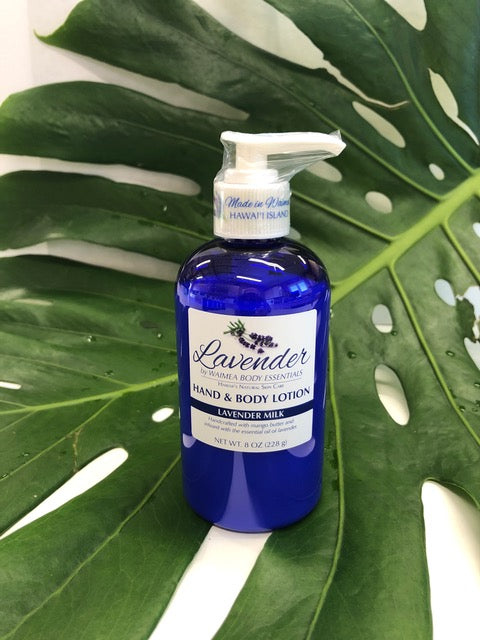 Lavender Milk Hand & Body Lotion 8 oz pump bottle
