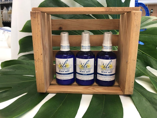 ʻili Body Mist 4 oz fine-mist spray bottle